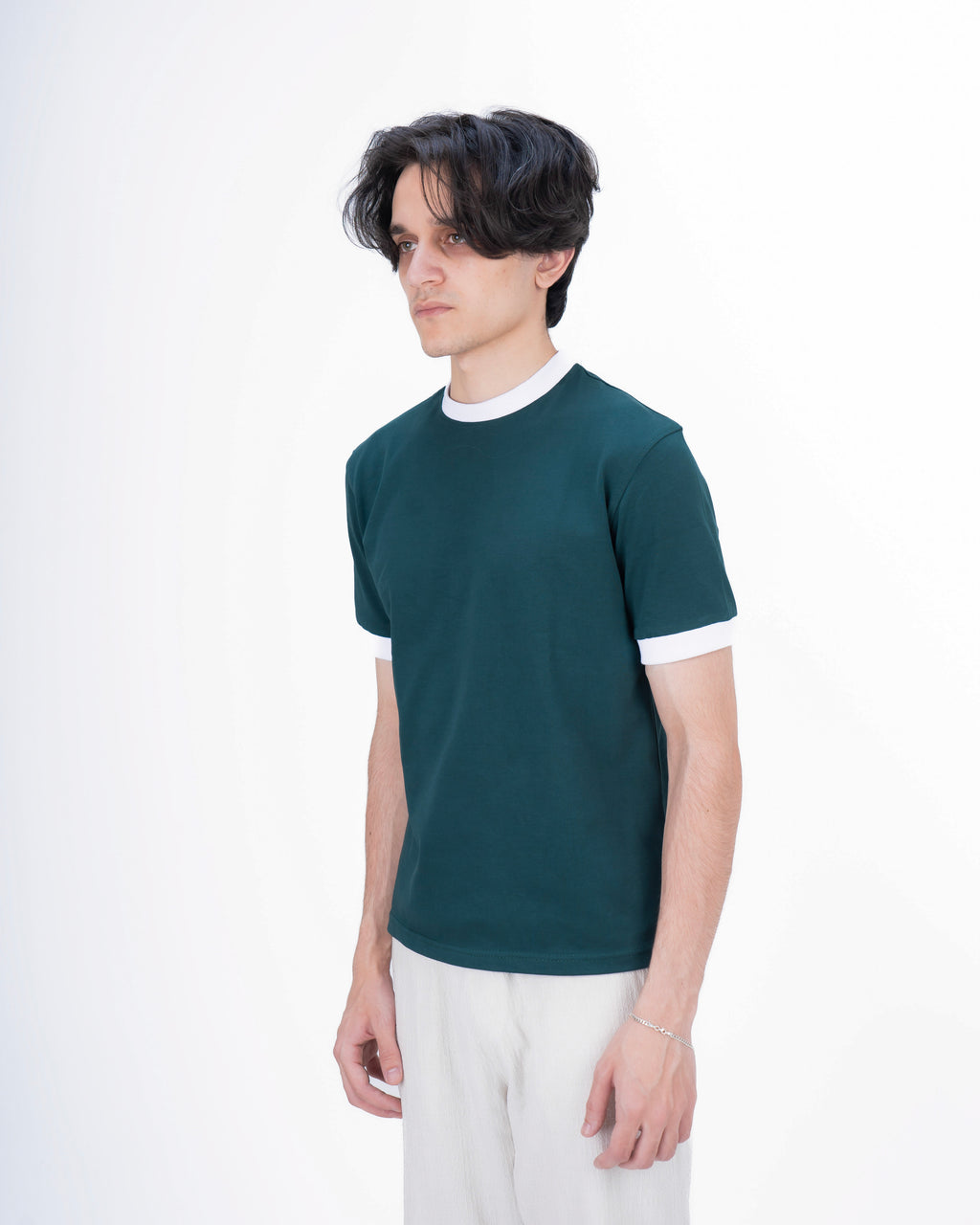 SHORT SLEEVE BASIC RINGER TEE