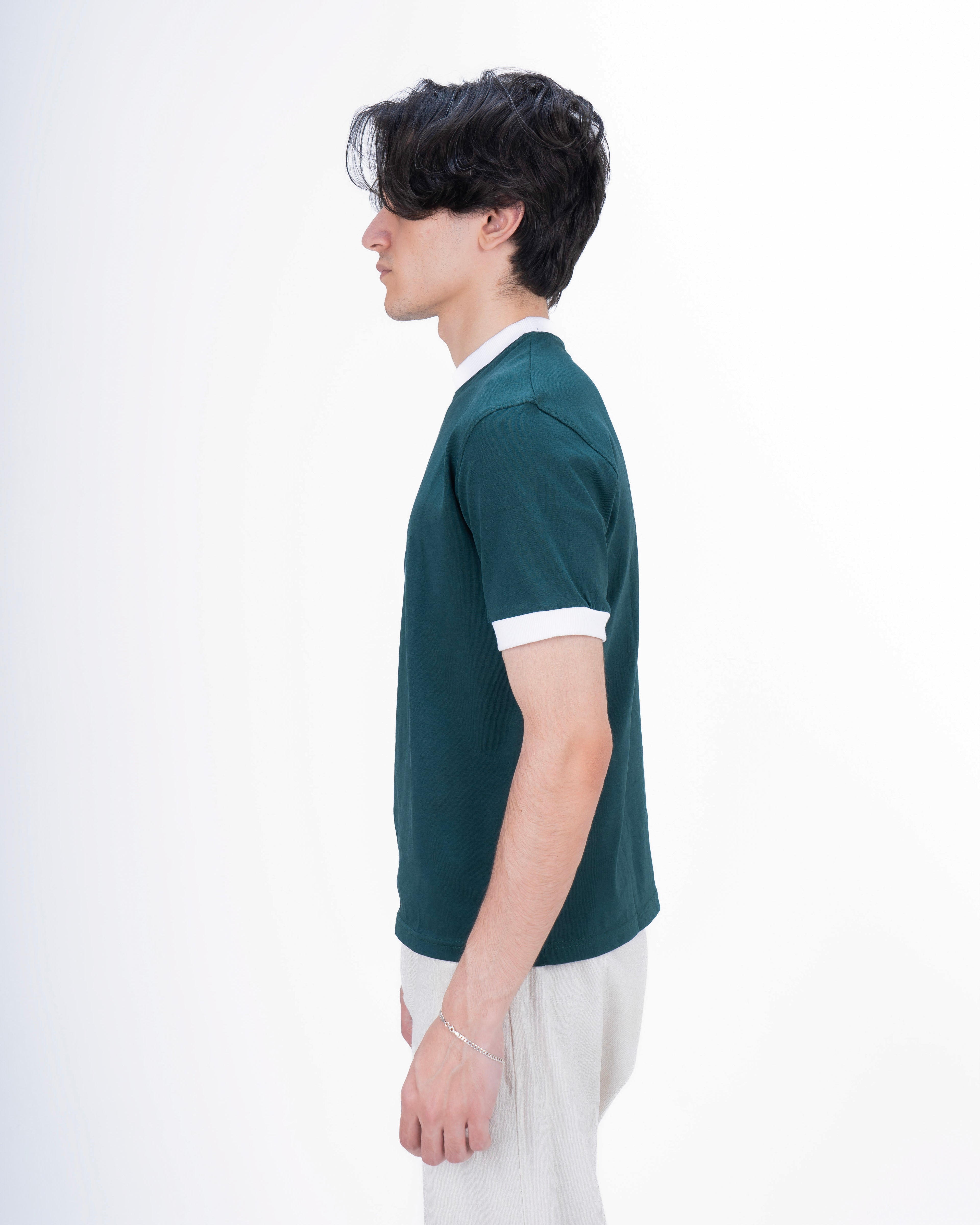 SHORT SLEEVE BASIC RINGER TEE