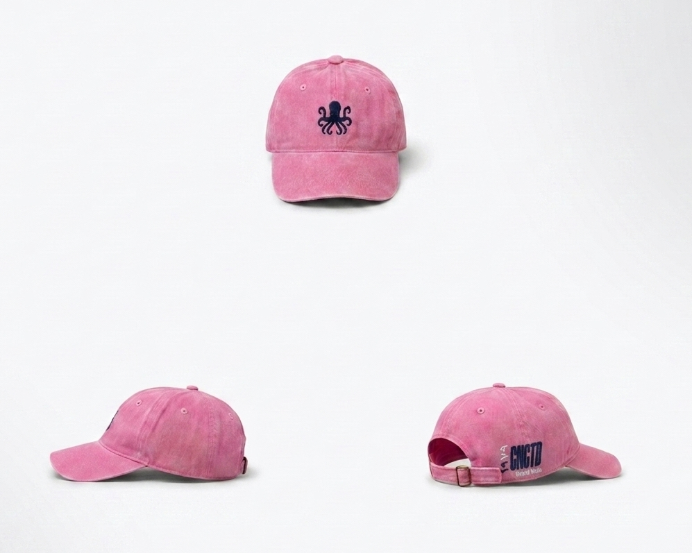 PINK WASHED CAP