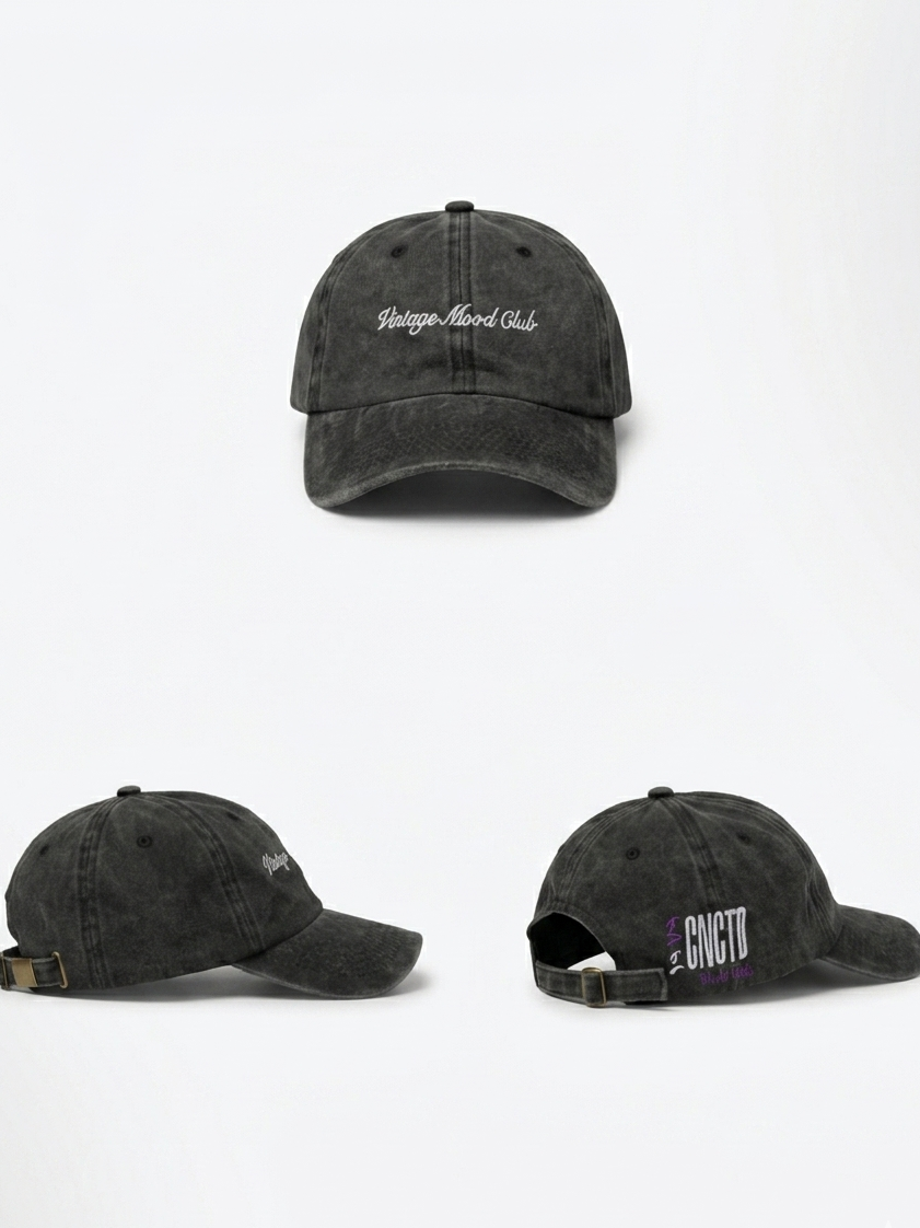 WASHED GREY CAP