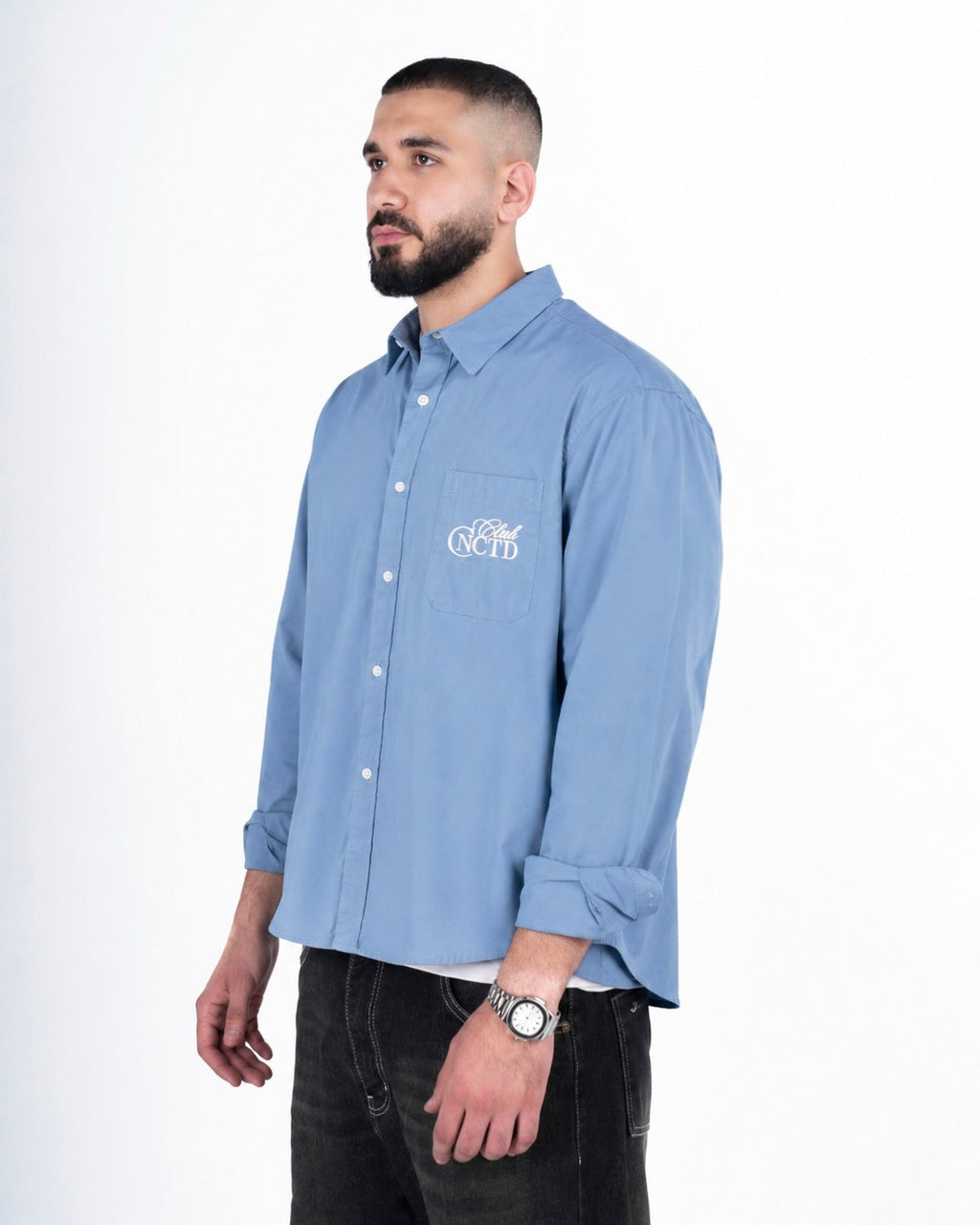 BABY-BLUE SHIRT