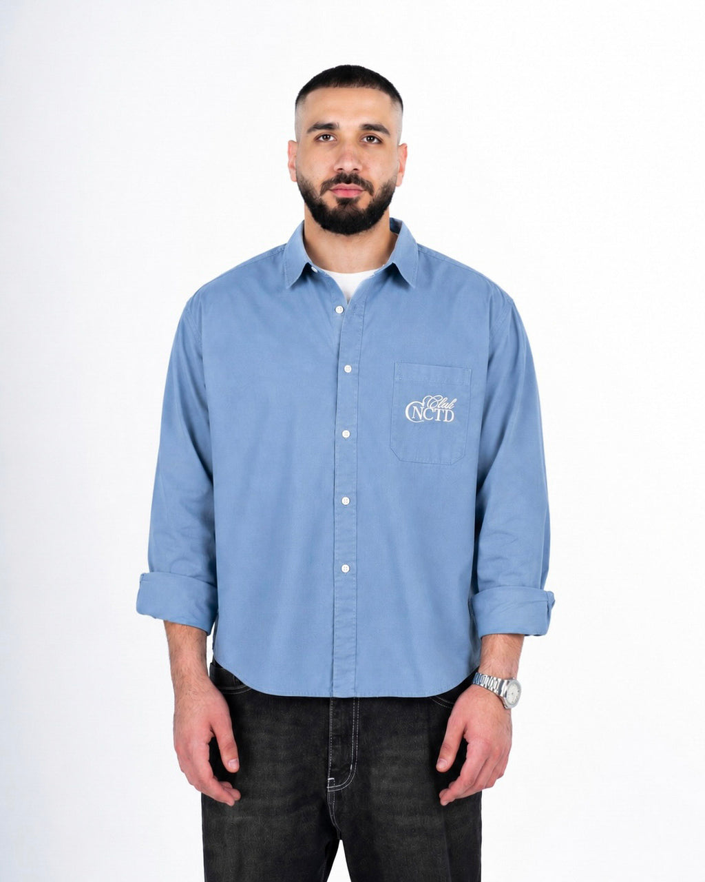 BABY-BLUE SHIRT
