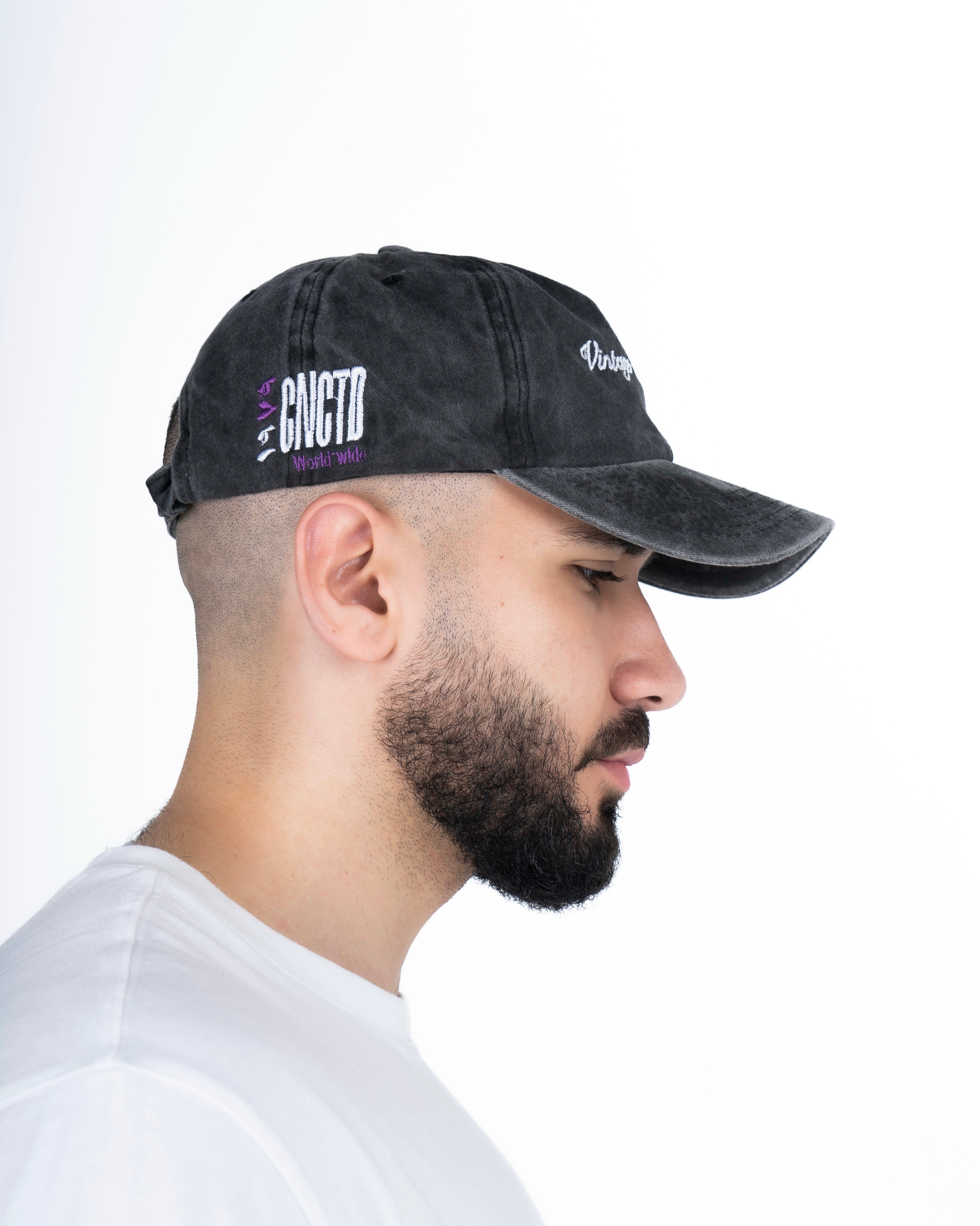 WASHED GREY CAP